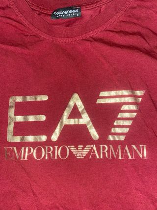 Camiseta Emporio Armani EA7 roja