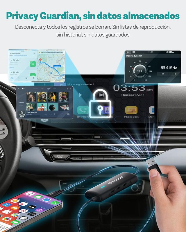 Ottocast Mirror Ultimo modelo Touch Edición 2025 