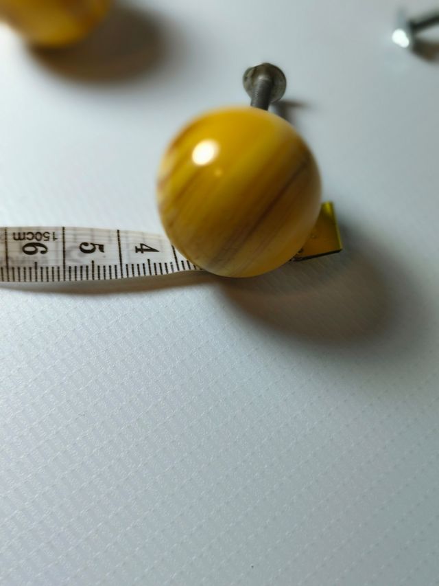 6 Pomos Armario - color madera vintage