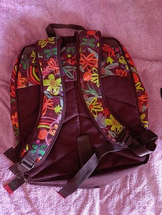 Mochila Totto flores
