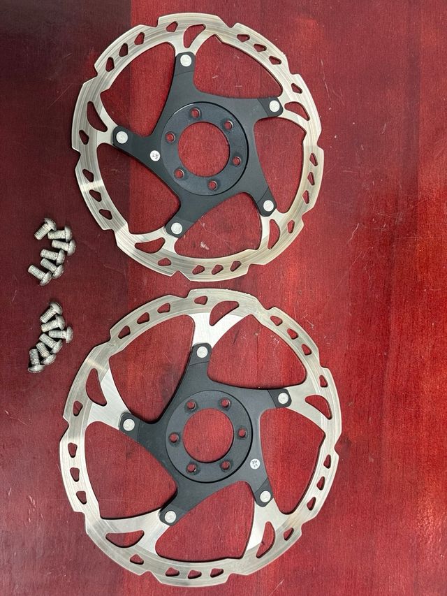 Discos de freno Shimano xt sm-rt76 160 y 180mm 