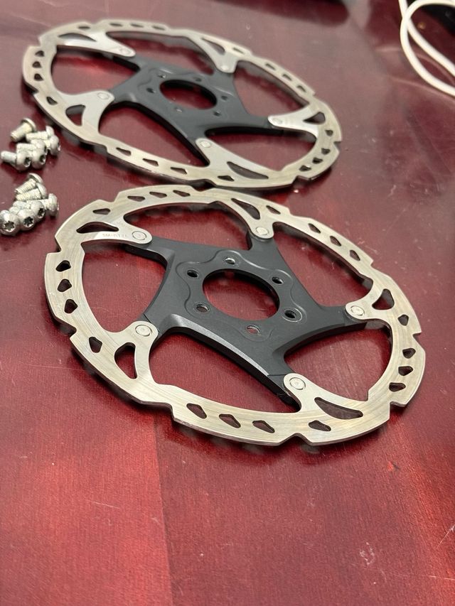 Discos de freno Shimano xt sm-rt76 160 y 180mm 