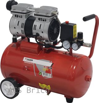 Compresor Aire Silencioso 24 L - 0,75 Hp - 09368 - Mader