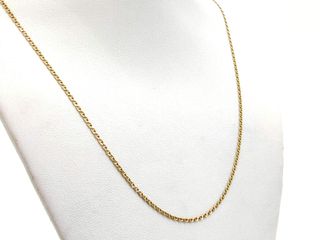 cadena oro 18k 22cm