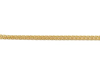 cadena oro 18k 22cm