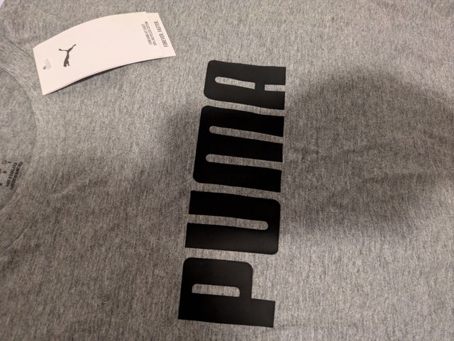 Chándal Puma corto gris