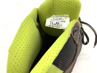 calzado seguridad honeywell verde negra