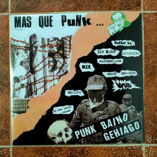 V/A -Mas Que Punk- LP Vinilo
