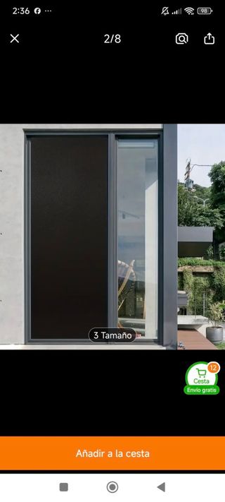 Película Privacidad Ventana - Mate Negra