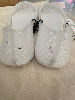 Bailarinas Zara blancas 37