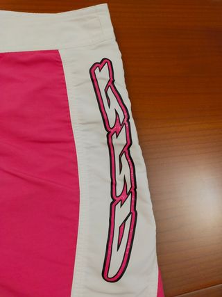 Costume da bagno rosa e bianco tg.S