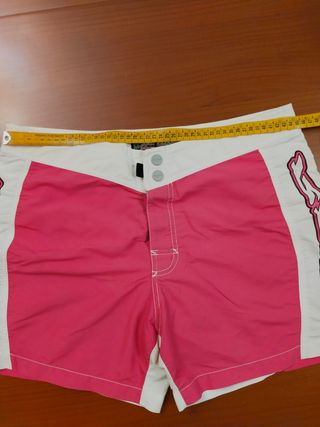 Costume da bagno rosa e bianco tg.S