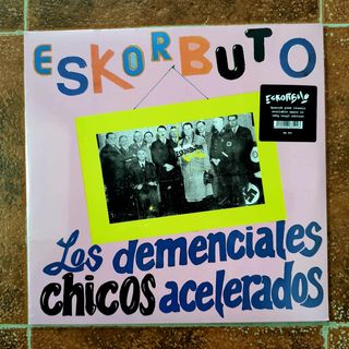 ESKORBUTO -Los Demenciales Chicos Acelerados- LP 