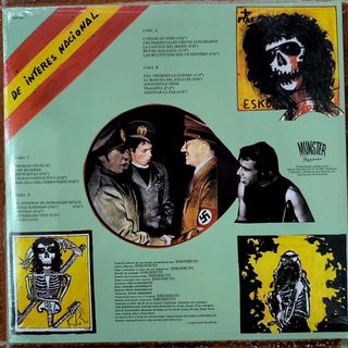ESKORBUTO -Los Demenciales Chicos Acelerados- LP 