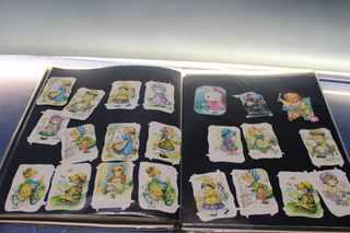 02. Cromos años 80. MLP, England. Reproducciones de cromos antiguos.