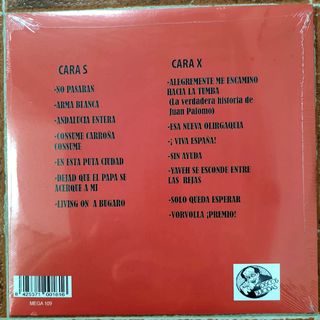 REINCIDENTES -Reincidentes- LP Vinilo