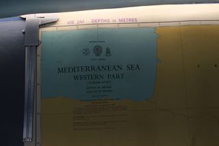 Carta de navegación Mediterráneo Occidental. Mediterranean Sea Western Part. 1983.