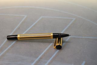 Original bolígrafo Waterman Watermina plaqué oro 8k.