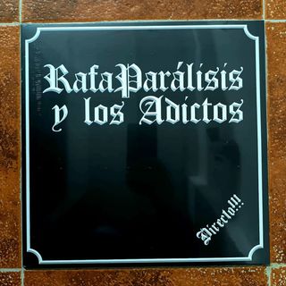RAFA PARALISIS & LOS ADICTOS -Directo!!- LP Vinilo
