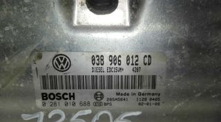 347993 038906012 centralita motor seat ibiza (6l1)