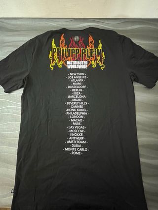 Camiseta Philipp Plein calavera