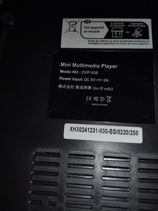 Reproductor Multimedia Tojock