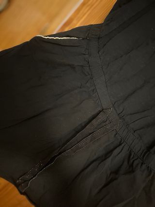 Vestido premamá negro