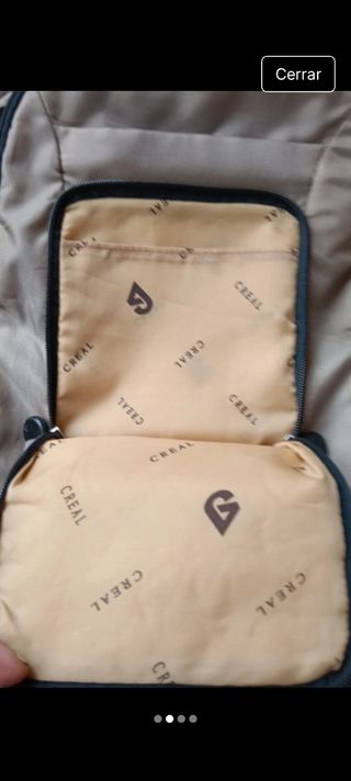 Mochila beige juvenil