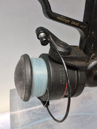 Artículos de pesca, carrete de pesca, mitchell 5540 rd, gatillo, carrete de arrastre