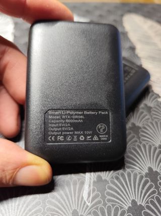 Batería Externa Portátil - 6000mAh