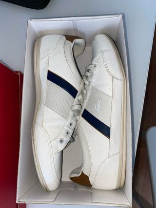 Zapatillas Lacoste blancas