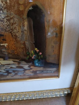 Dipinto olio - Paesaggio italiano