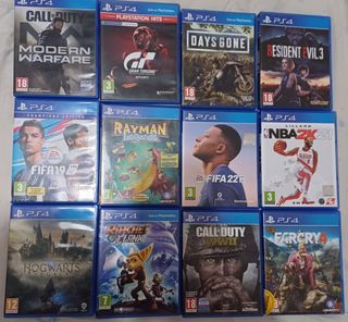 12 giochi PS4 vari