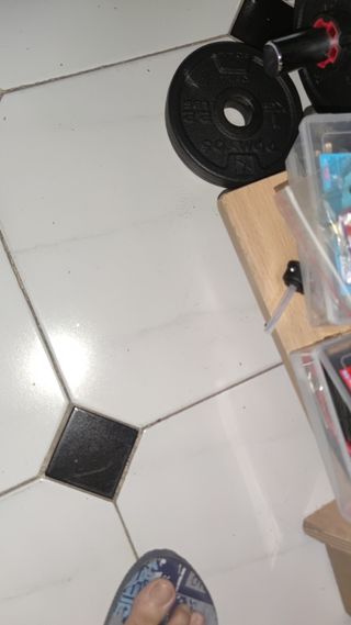 2 Pesas 1kg+1kg DOMYOS para mancuerna