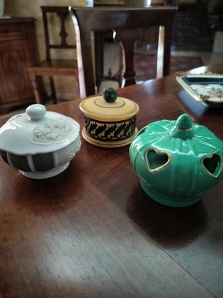 Set 3 scatoline vintage e vespetta