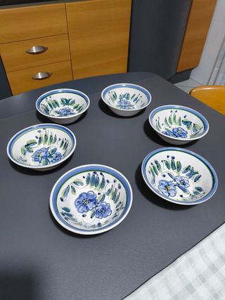 6 Ciotole Ceramica Firenze