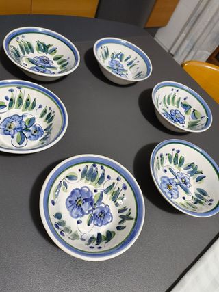 6 Ciotole Ceramica Firenze