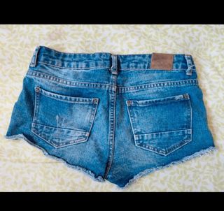 Shorts vaqueros cortos multicolor