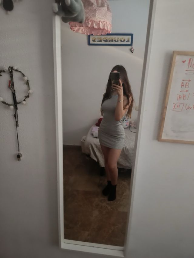 Vestido Lefties XS-S gris