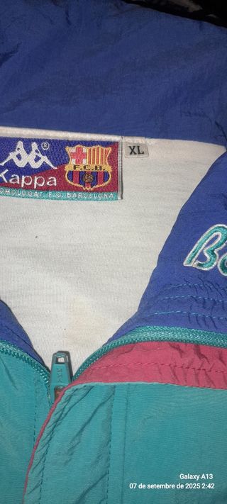 Chaqueta Barça Kappa Vintage