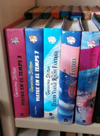 5 libros Jerónimo Stilton