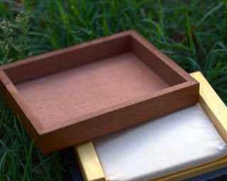 Scatola Longines legno marrone