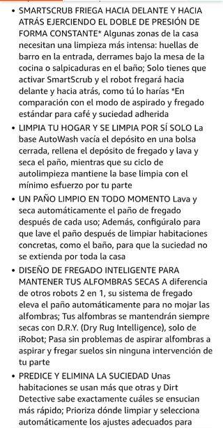 Robot aspirador iRobot Roomba Combo 10 MAX