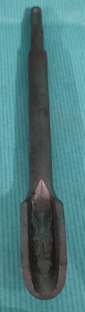 Cincel acanalado para martillo percutor 