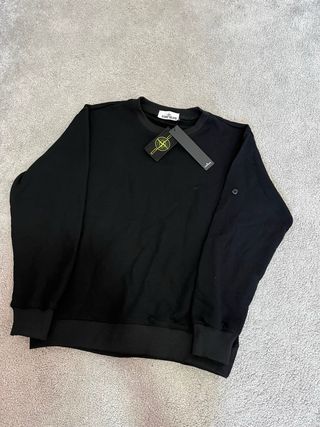 Sudadera Stone Island negra - Nueva