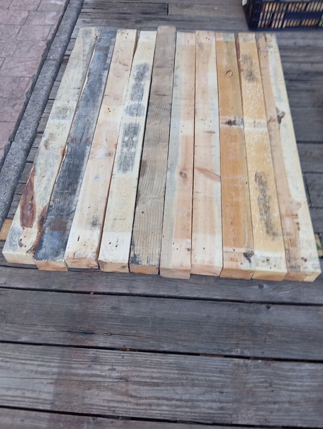 Madera reciclada: Vigas y listones