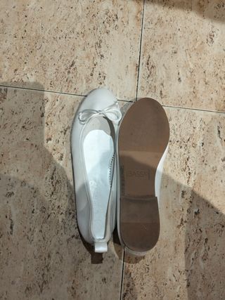 Zapatos comunión niña blancos 36