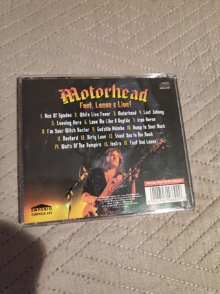 CD Motörhead - Fast, Loose & Live!