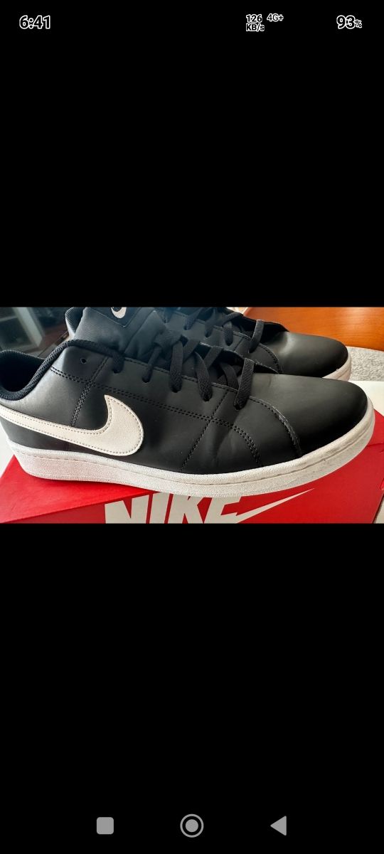 Zapatillas Nike Court negras