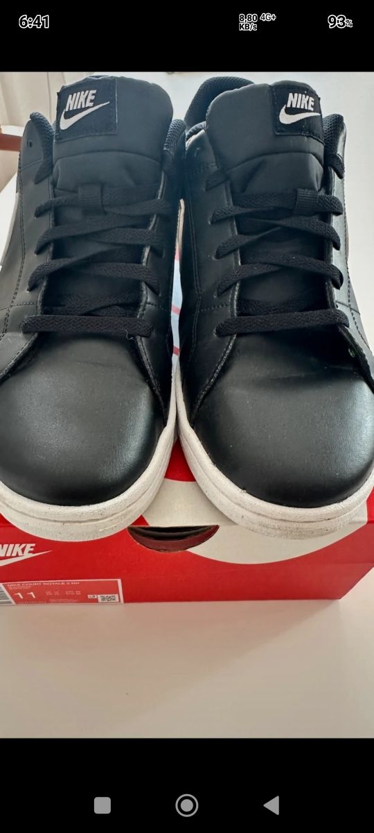 Zapatillas Nike Court negras